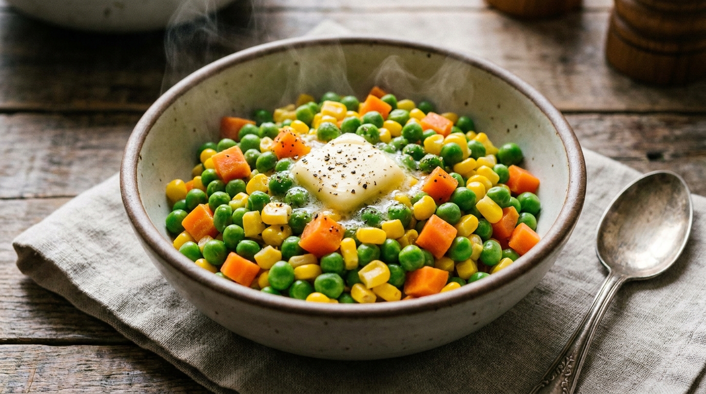 can frozen mixed vegetables be added to rice​